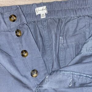 Wonderly XXL Women’s Casual Blue Pants - Stylist and Comfortable - button fly